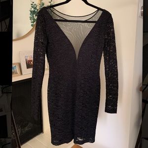 Long Sleeve Holiday Cocktail Dress